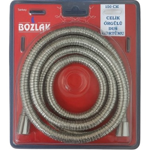 MERAX DUŞ HORTUMU ÇELİK ÖRGÜLÜ 150 cm B.02.012